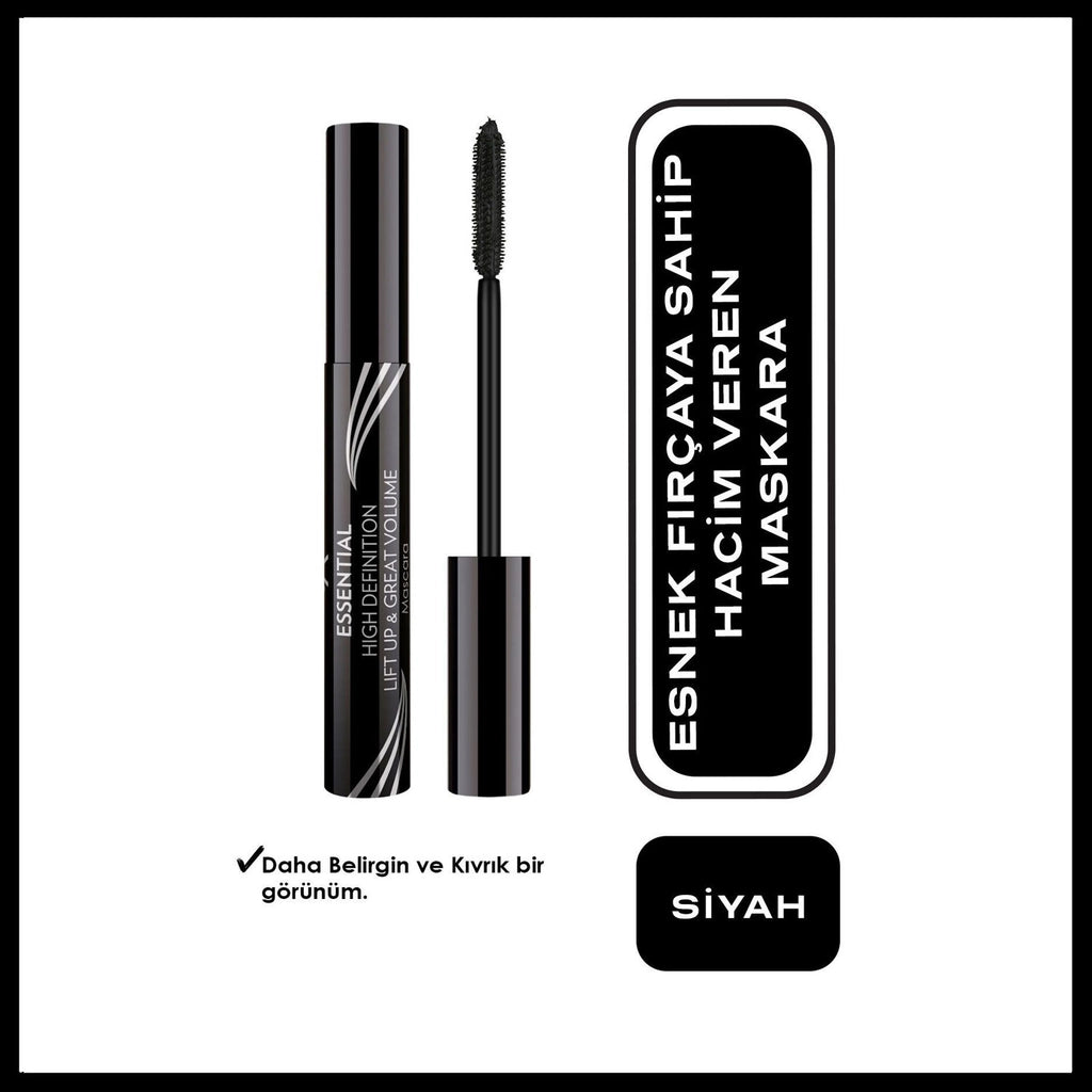 Golden Rose Essential High Definition &amp; Lift Up &amp; Great Volume Mascara