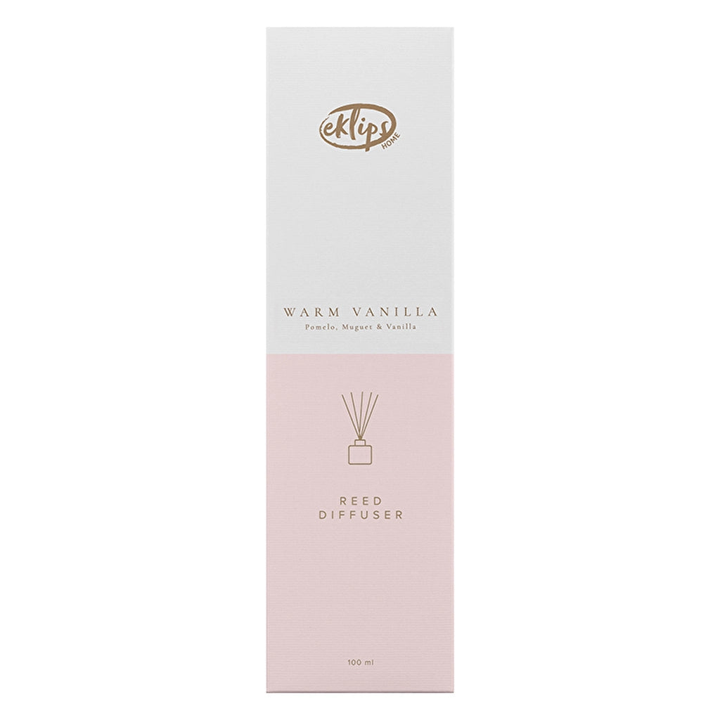 Eklips Reed Diffuser Warm Vanilla Stick Room Fragrance 100 ml