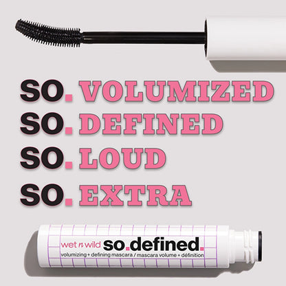 wet n wild Mega So Define Volumizing + Defining Mascara