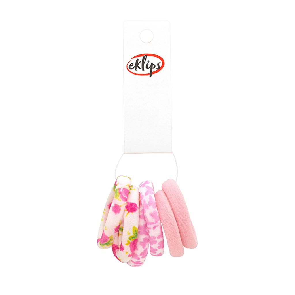 Eklips 6-Piece Patterned Towel Buckle Set