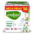 Molped Pure & Soft Mega Pack Long Hygienic Pads 36 Pack