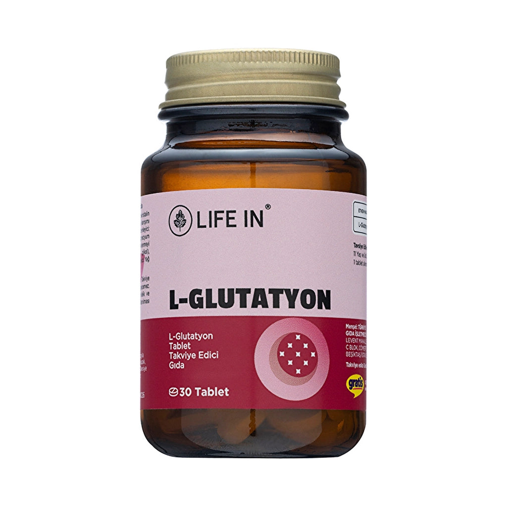 Life In L-Glutathione Food Supplement 30 Tablets