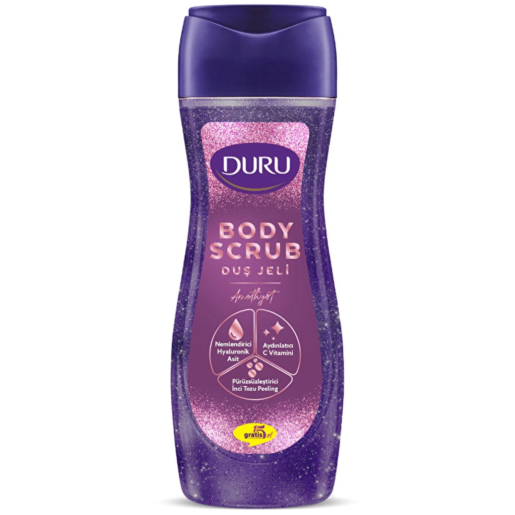 Duru Body Scrub Shower Gel Amethyst 450 ml