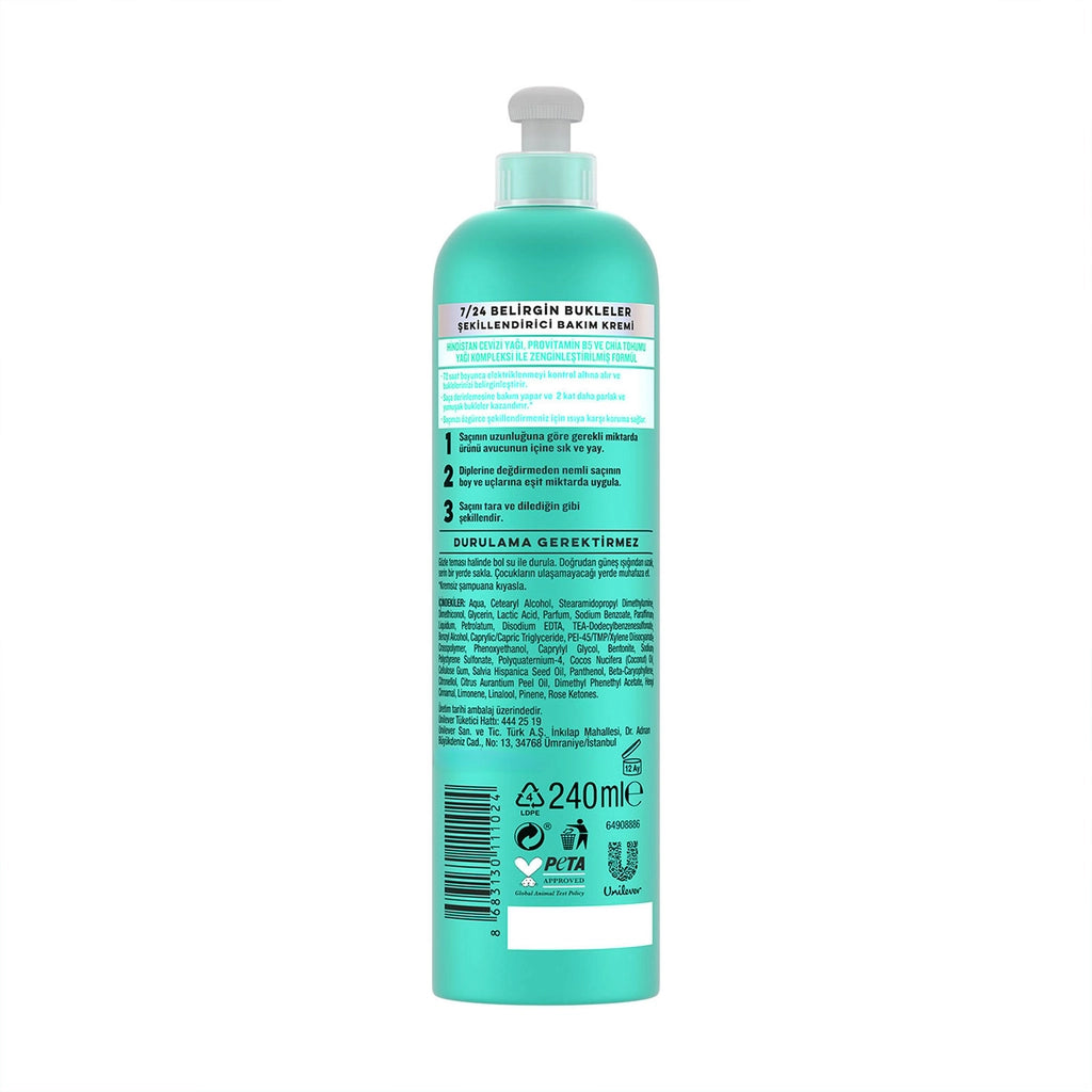 Elidor Defined Curls Styling Conditioner for Wavy and Curly Hair 240 ml