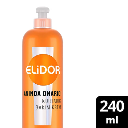 Elidor Instant Repair and Rescue Hair Care Cream for Damaged Hair 240 ml