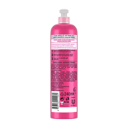 Elidor Strong and Shiny Styling Hair Care Cream for Dry and Dull Hair 240 ml