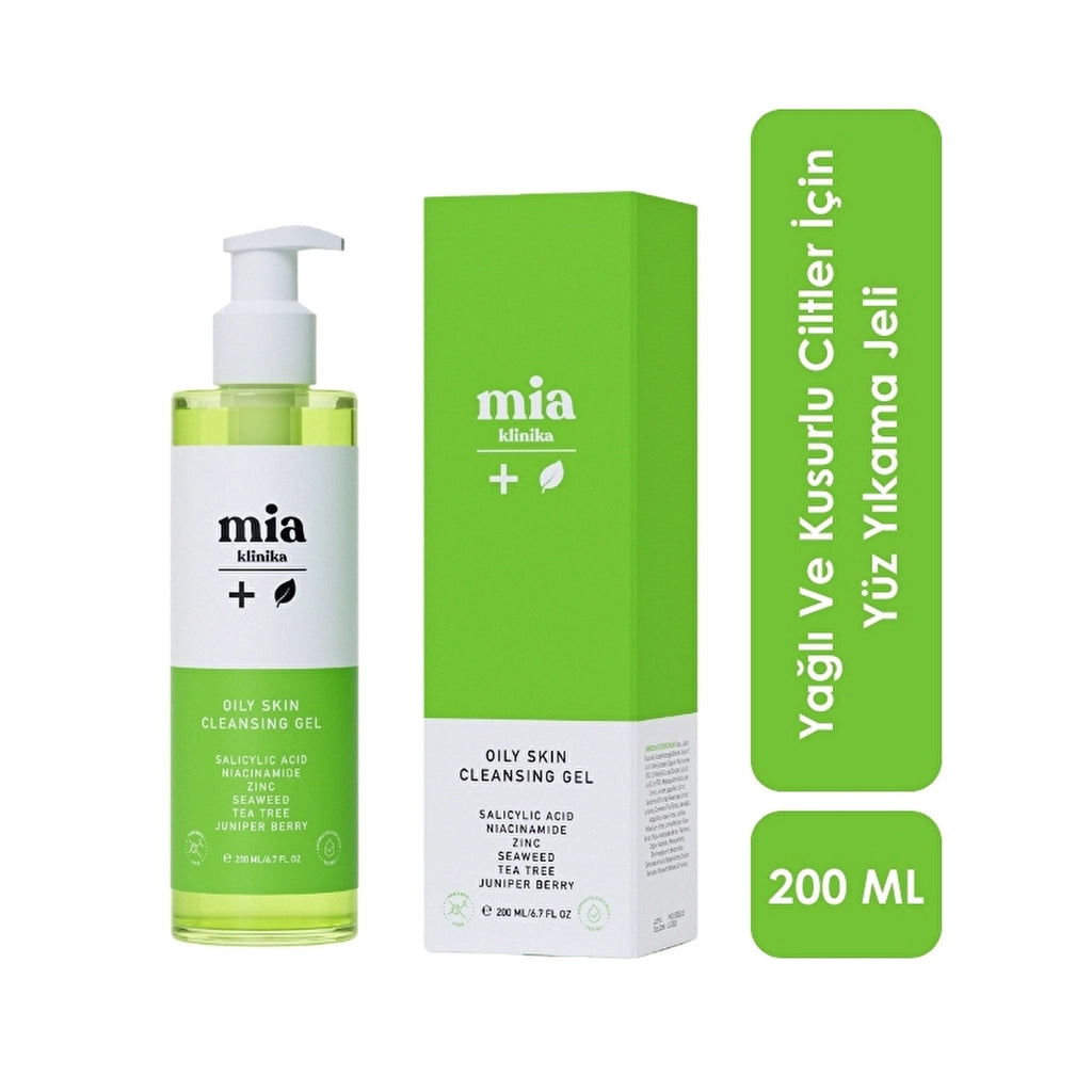 Mia Klinika Face Washing Gel for Oily and Acne-Prone Skin 200 ml