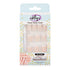 Eklips False Nails French Pink Blunt 24-Piece