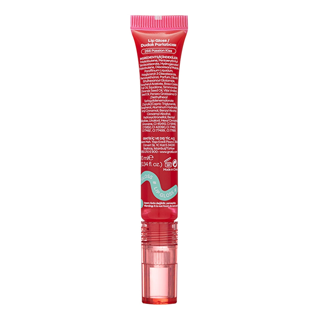Beaulis Fun Juicy Drink Lip Gloss 266 Passion Kiss