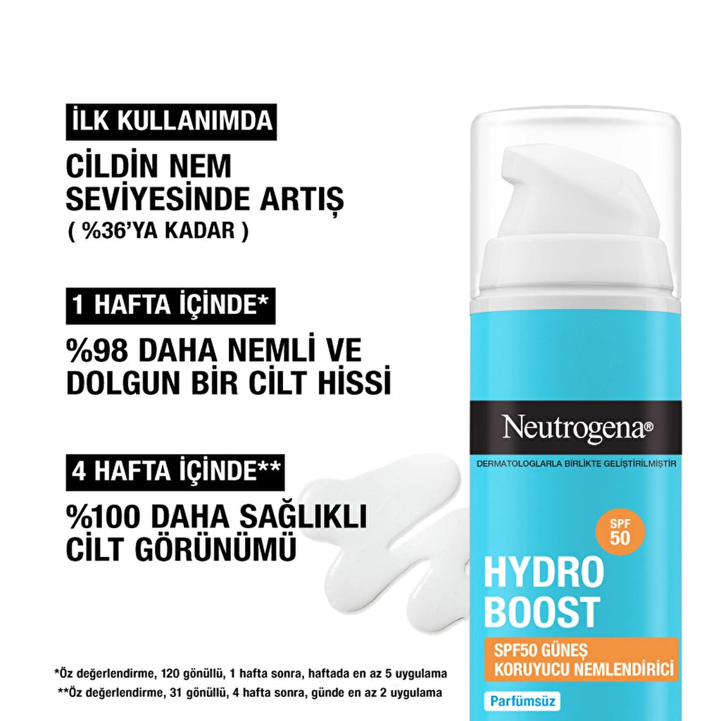 Neutrogena Hydro Boost SPF 50 Sunscreen Moisturizer 50 ml