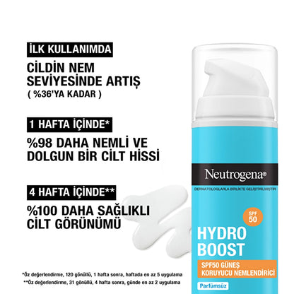 Neutrogena Hydro Boost SPF 50 Sunscreen Moisturizer 50 ml