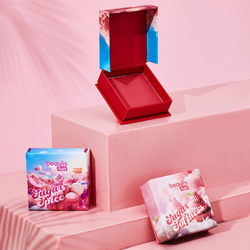 Beaulis Fun Sugar and Spice Powder Blush 551 Shimmer Blush