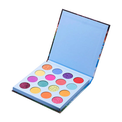 Beaulis Fun Magical Fair 16-Piece Eyeshadow Palette 712 Rainbow
