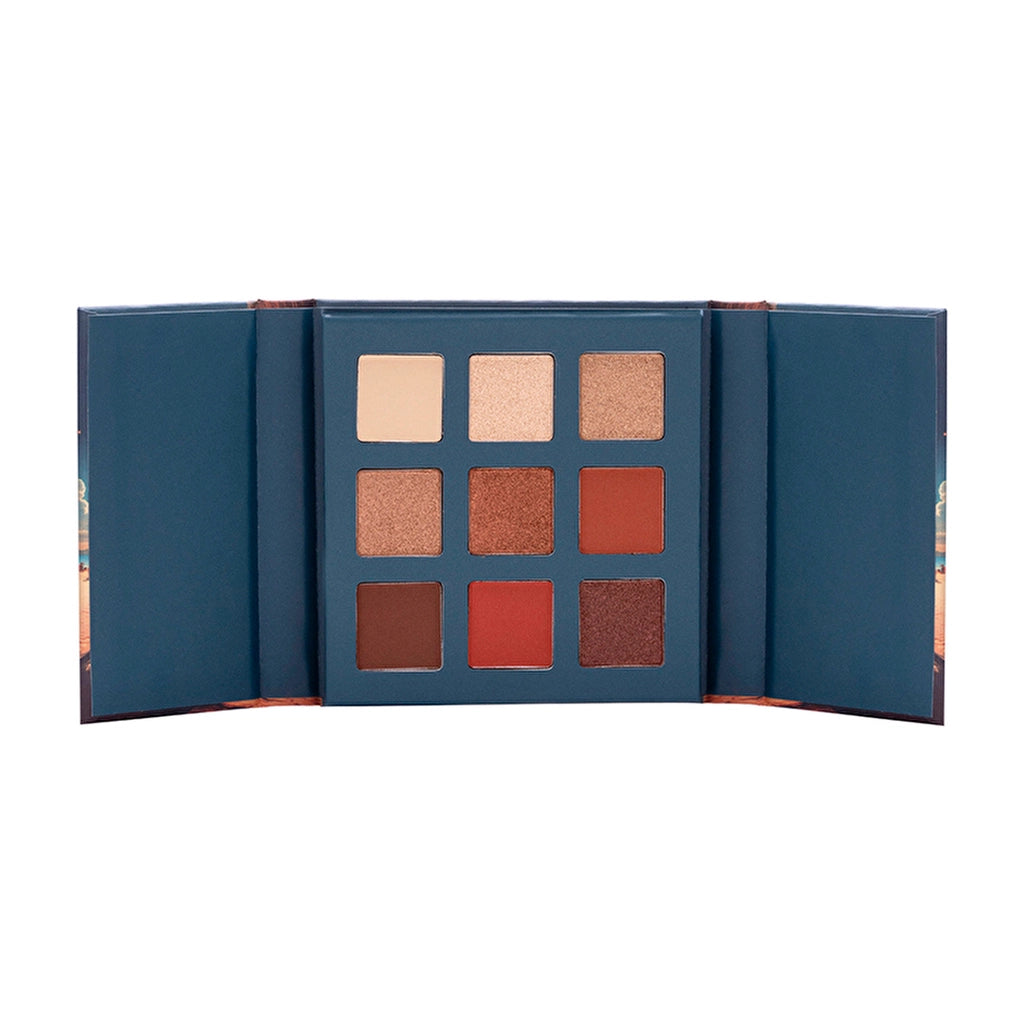 Beaulis Fun Feel Sunshine 9-Piece Eyeshadow Palette 107 Rustic Charm