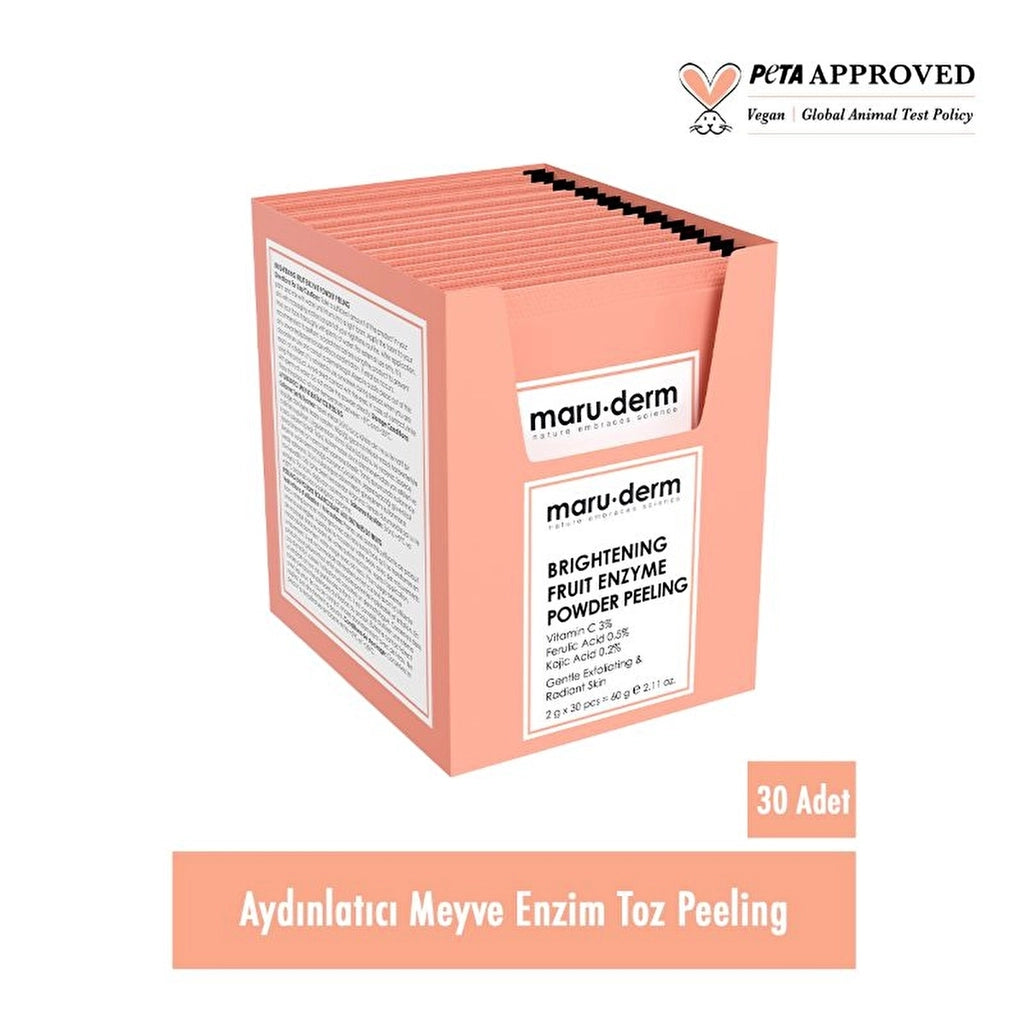 Maruderm Brightening Powder Peeling 2 gr x 30 Pieces
