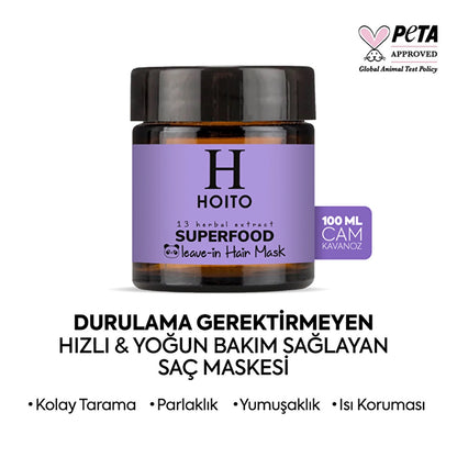 Hoito Superfood Leave-in Nourishing Leave-in Hair Care Mask 100 ml