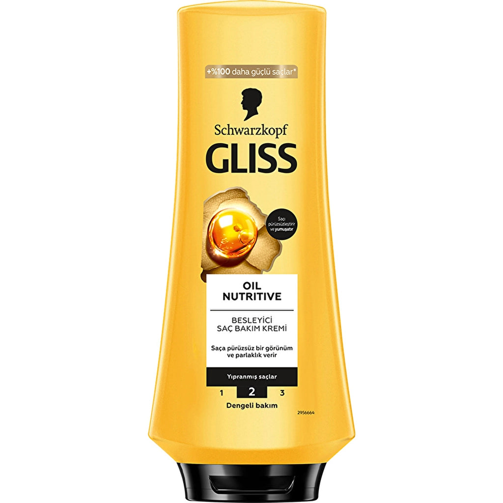 Gliss Oil Nutritive Nourishing Hair Care Cream 360 ml