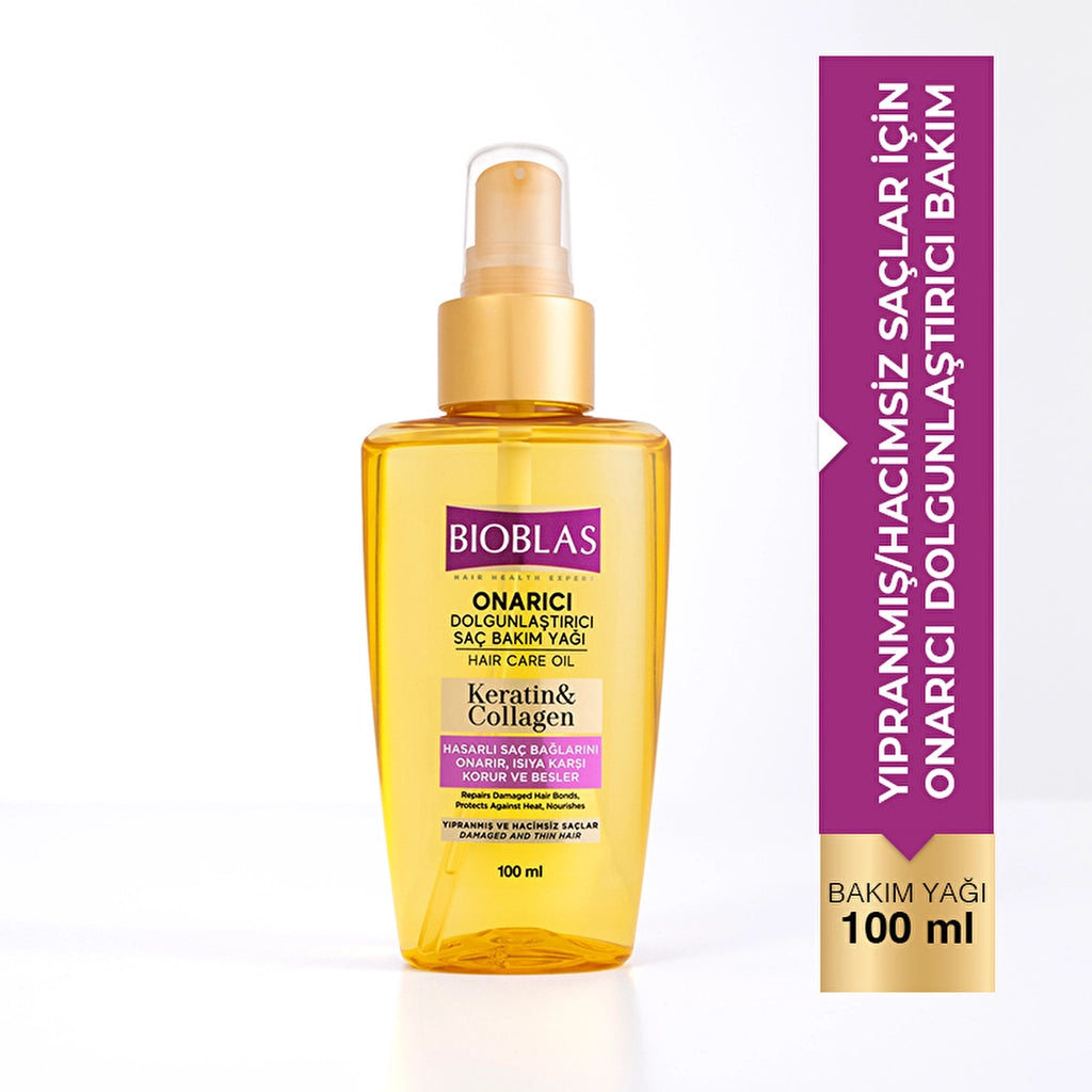 Bioblas Hair Care Oil Keratin &amp; Collagen 100 ml