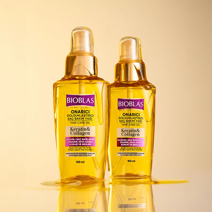 Bioblas Hair Care Oil Keratin &amp; Collagen 100 ml