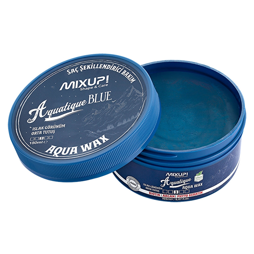 Mixup! Aquatique Blue Aqua Wax 150 ml (Medium Hold)