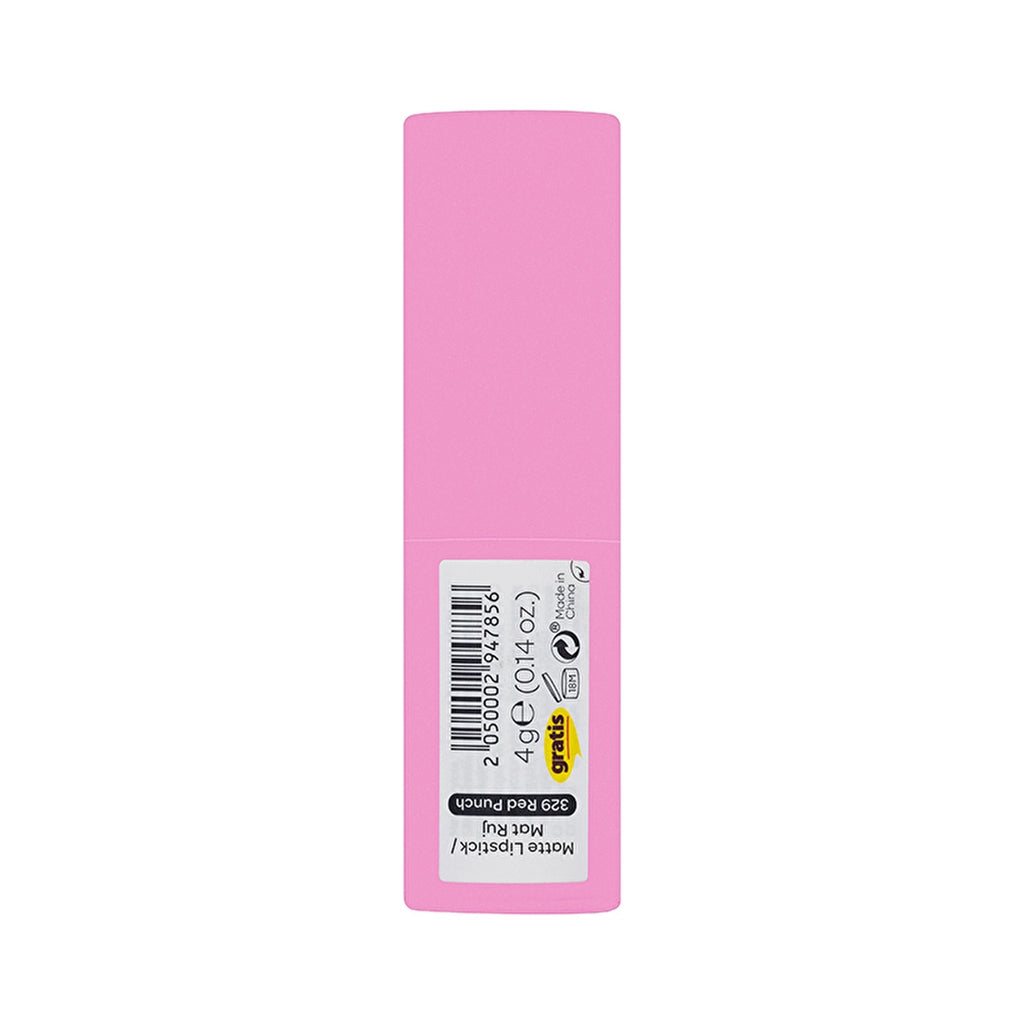 Beaulis Fun Lip Lock Matte Lipstick 329 Red Punch
