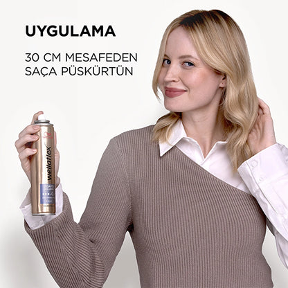 Wella Wellaflex 2 Days Volume 2 Days Volumizing Hair Spray Extra Strong Hold 75 ml - 4/5 Hold