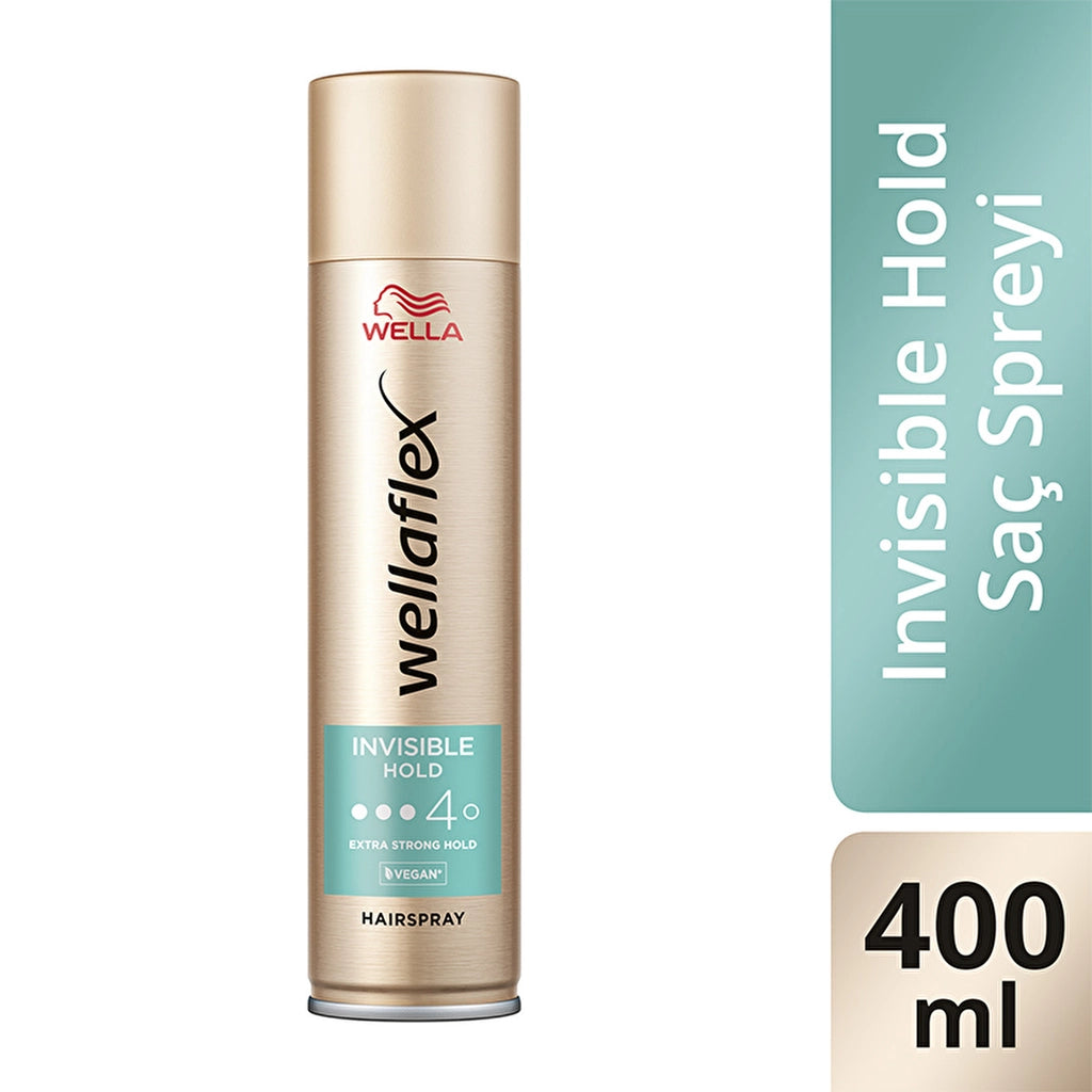 Wella Wellaflex Invisible Hold Invisible Hold Hair Spray Extra Strong Hold 400 ml - 4/5 Hold