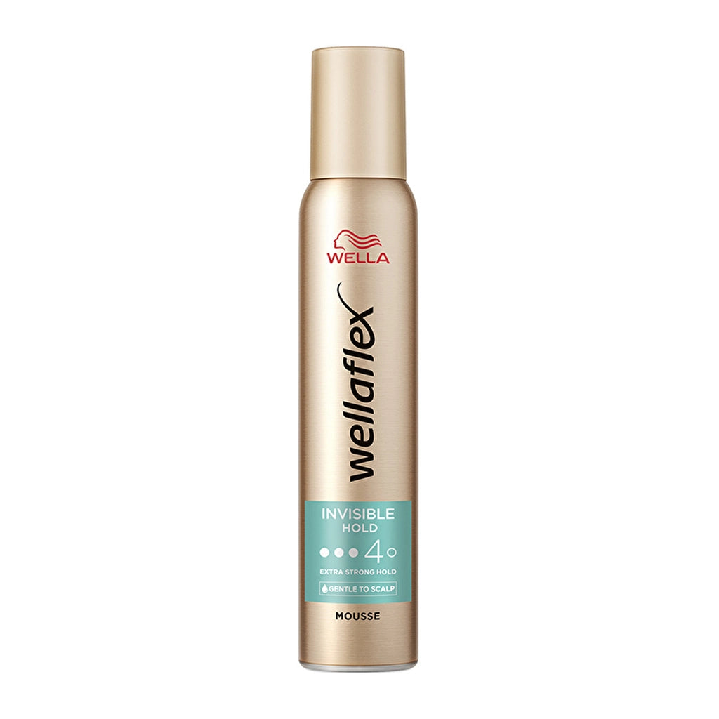 Wella Wellaflex Invisible Hold Hair Mousse Providing Invisible Hold Extra Strong Hold 200 ml - 4/5 Hold