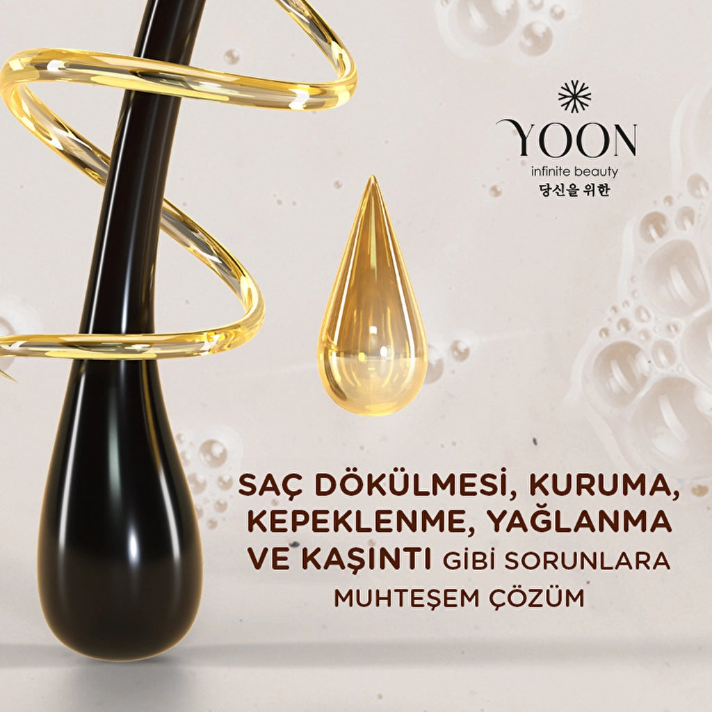 Yoon Moisturizing Vegan Shampoo with Collagen Biotin B7 250 ml