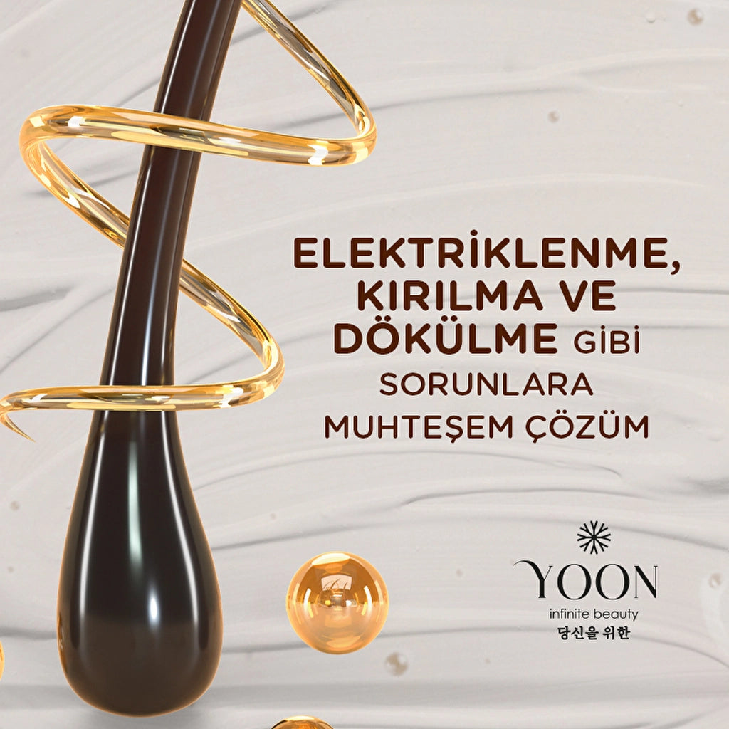 Yoon Moisturizing, Nourishing and Repairing Vegan Hair Care Cream with Biotin B7 &amp; Collagen 200 ml