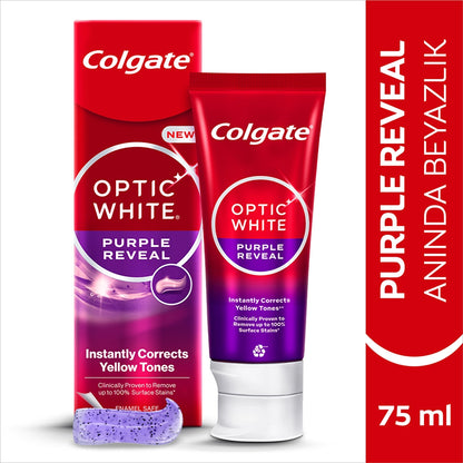 Colgate Optic White Purple Reveal Toothpaste 75 ml