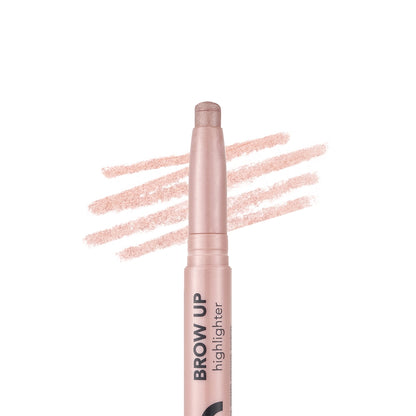 Flormar Brow Up Soft Texture &amp; Intense Shine Lift Under-Brow Lightening Pencil 002 Rose Gold
