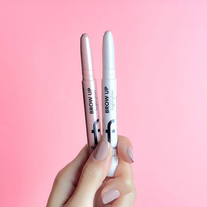 Flormar Brow Up Soft Texture &amp; Intense Shine Lift Under-Brow Lightening Pencil 002 Rose Gold