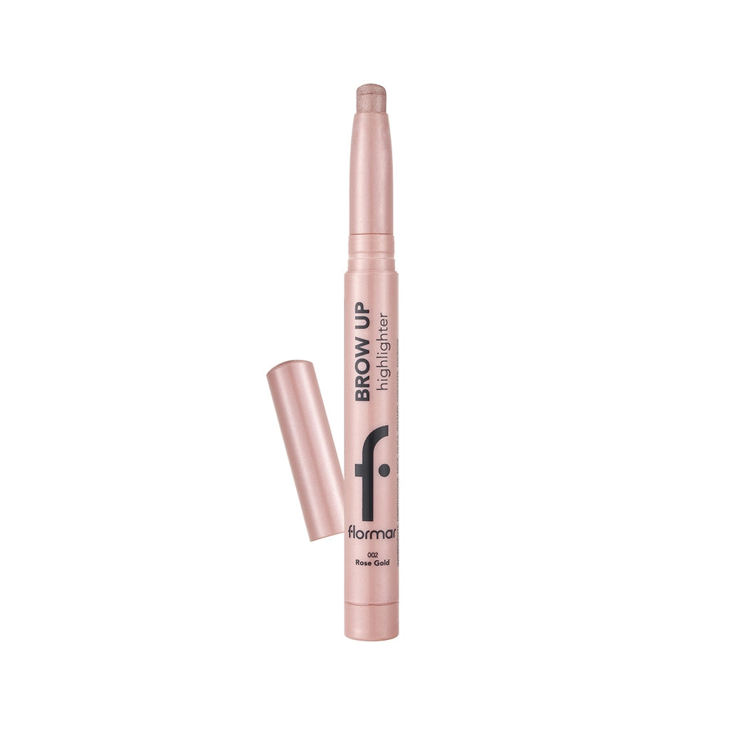 Flormar Brow Up Soft Texture &amp; Intense Shine Lift Under-Brow Lightening Pencil 002 Rose Gold