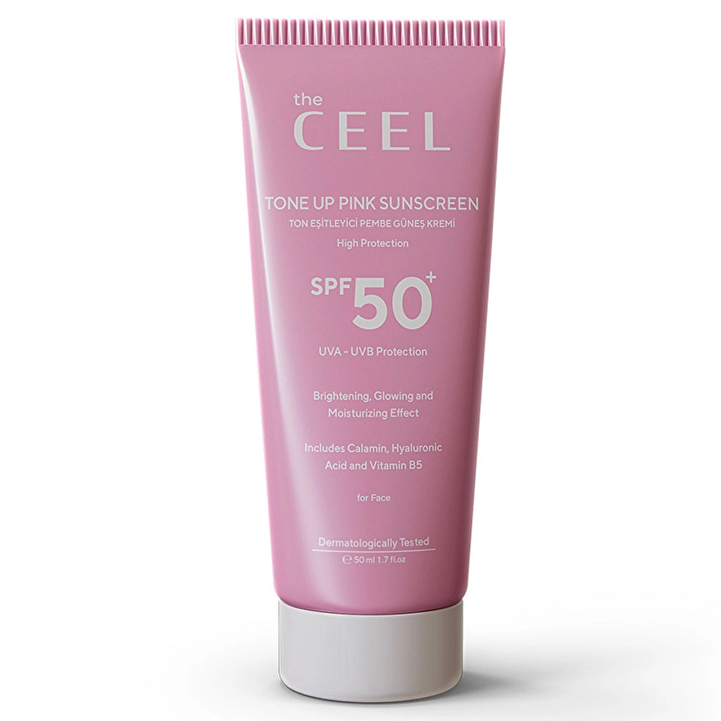 The Ceel Tone Evening SPF50 Pink Sunscreen 50 ml