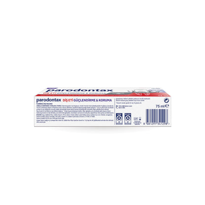 Parodontax Gum Strengthening and Protection Whitening Toothpaste 75 ml