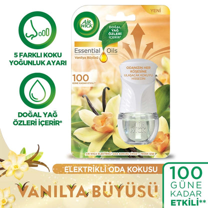 Air Wick Electric Room Fragrance Kit Vanilla Magic 19 ml