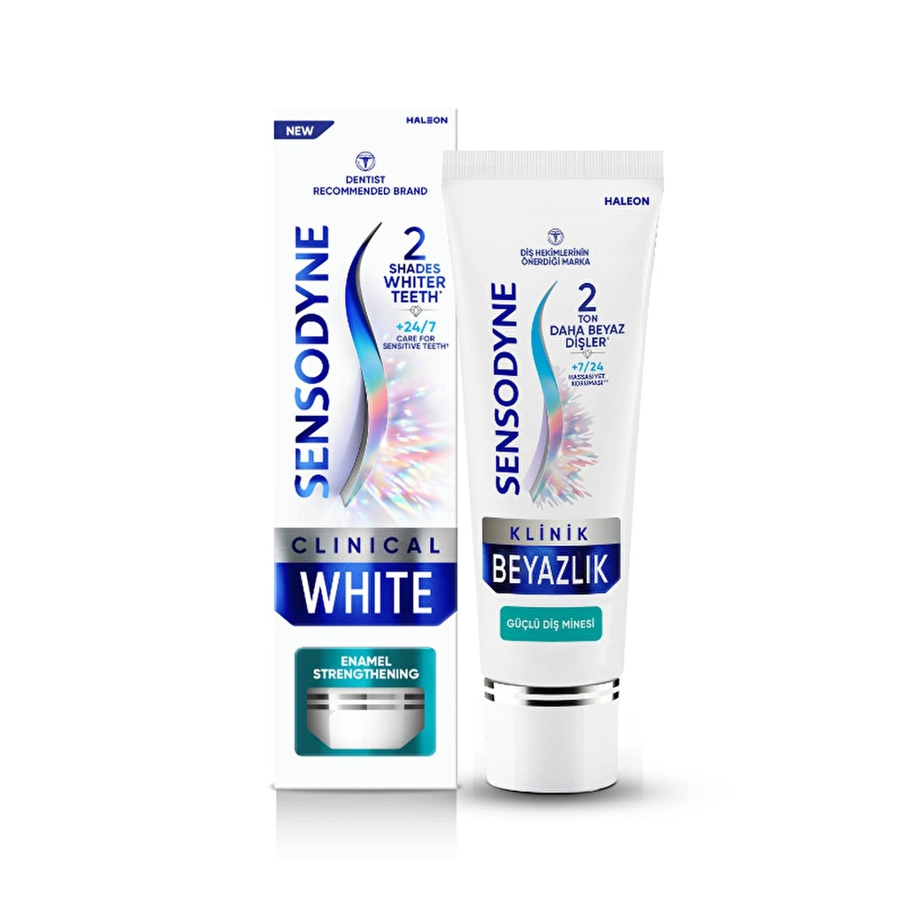 Sensodyne Clinical Whiteness Tooth Enamel Toothpaste 75 ml