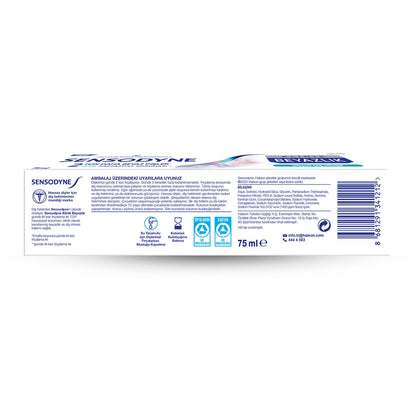 Sensodyne Clinical Whiteness Tooth Enamel Toothpaste 75 ml