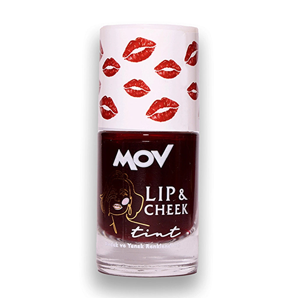 Mov Lip to Cheek Tint Cherry Red