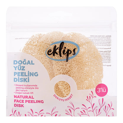 Eklips Pumpkin Facial Peeling Disc 3-pack
