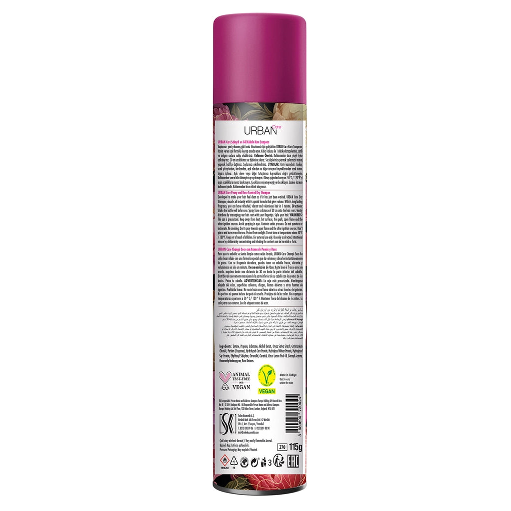 Urban Care Peonies Roses Bouquet Volumizing Dry Shampoo 200 ml