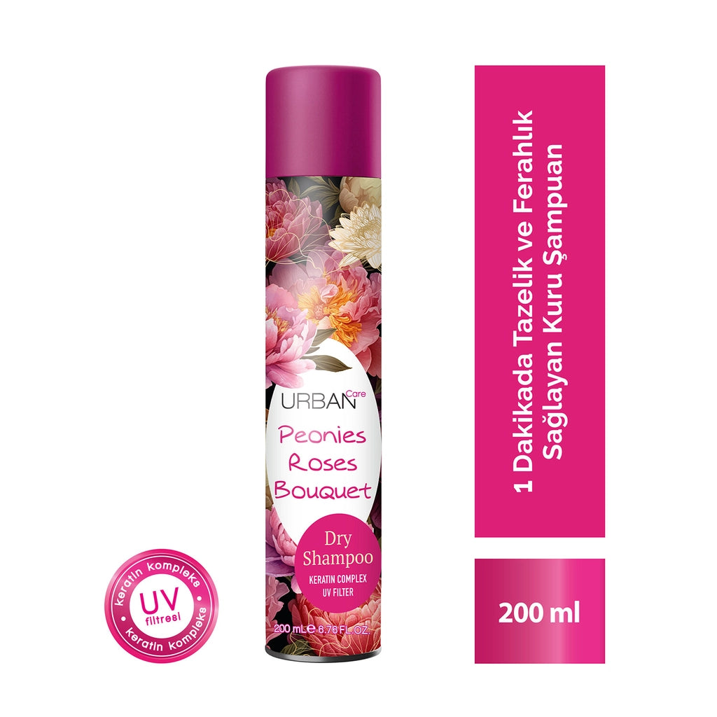 Urban Care Peonies Roses Bouquet Volumizing Dry Shampoo 200 ml