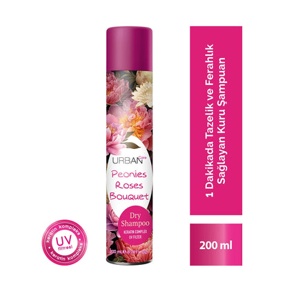 Urban Care Peonies Roses Bouquet Volumizing Dry Shampoo 200 ml