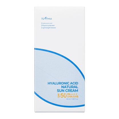 Isntree Natural Sunscreen with Hyaluronic Acid SPF 50+ PA++++ 50 ml