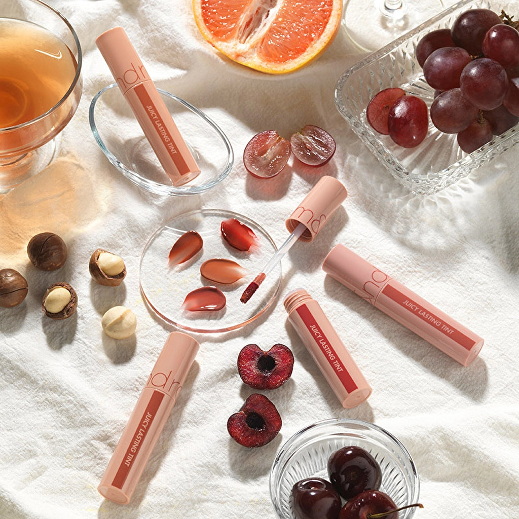 rom&amp;nd Juicy Lasting Tint Colored Lip Gloss 25 Grape
