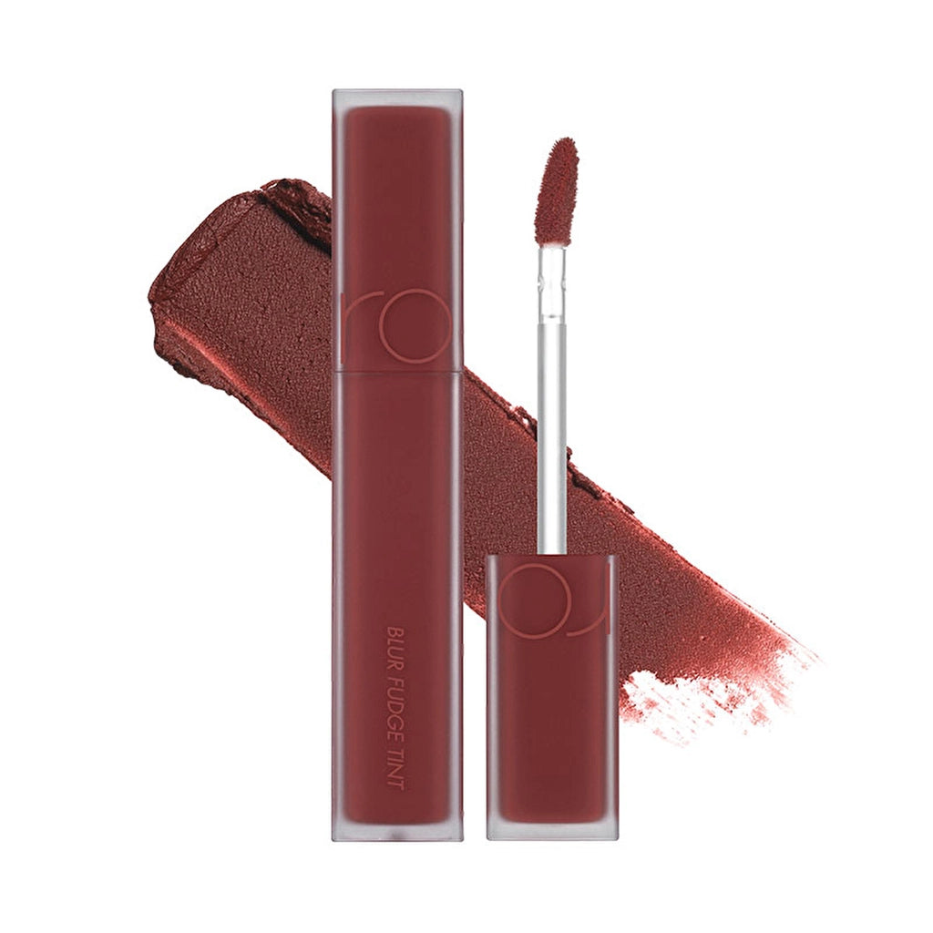 rom&amp;nd Blur Fudge Tint Liquid Matte Lipstick 07 Cool Rose Up