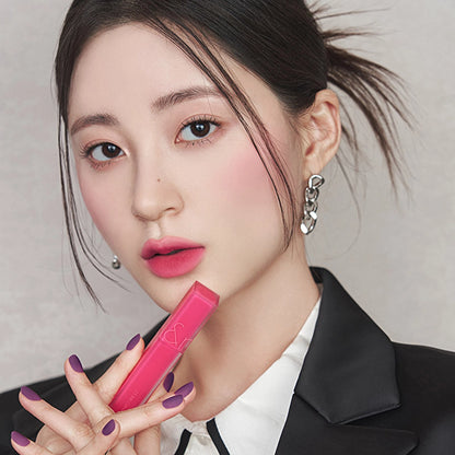 rom&amp;nd Blur Fudge Tint Liquid Matte Lipstick 07 Cool Rose Up