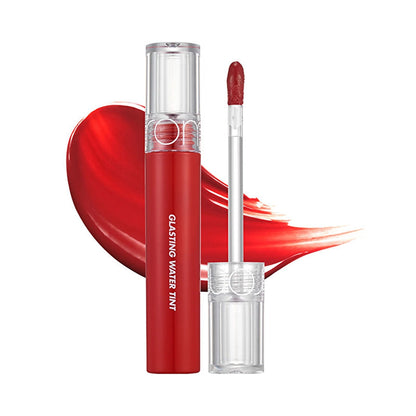 rom&amp;nd Glasting Water Tint Colored Lip Gloss 02 Red Drop