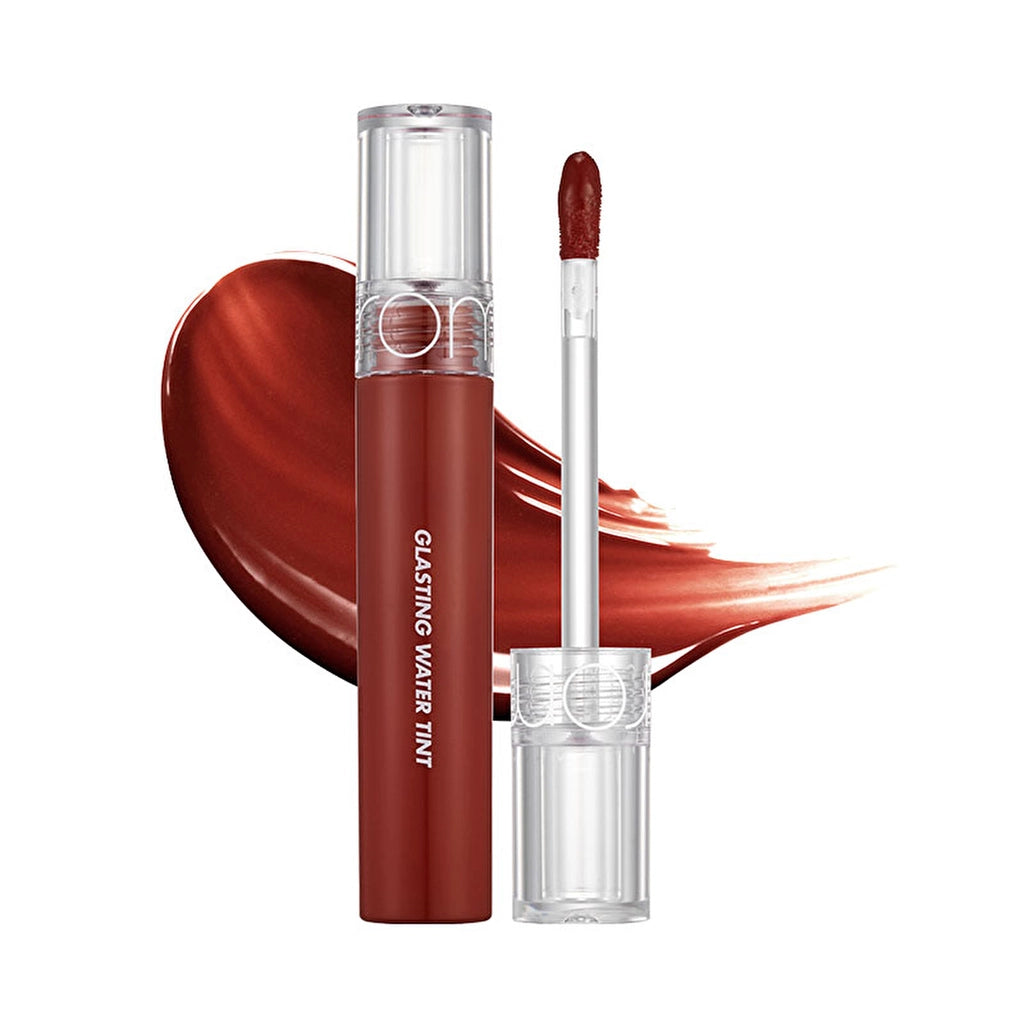rom&amp;nd Glasting Water Tint Colored Lip Gloss 02 Red Drop